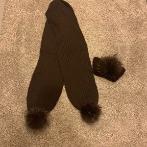 Scarf with matching head band ❄️❄️